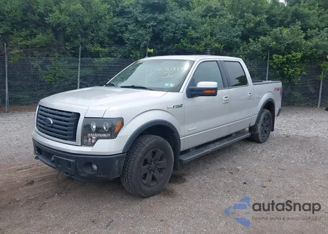 2012 Ford F-150 Fx4 из США, поврежденный, VIN 1FTFW1ET9CFC43695